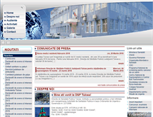 Tablet Screenshot of dspjtulcea.ro